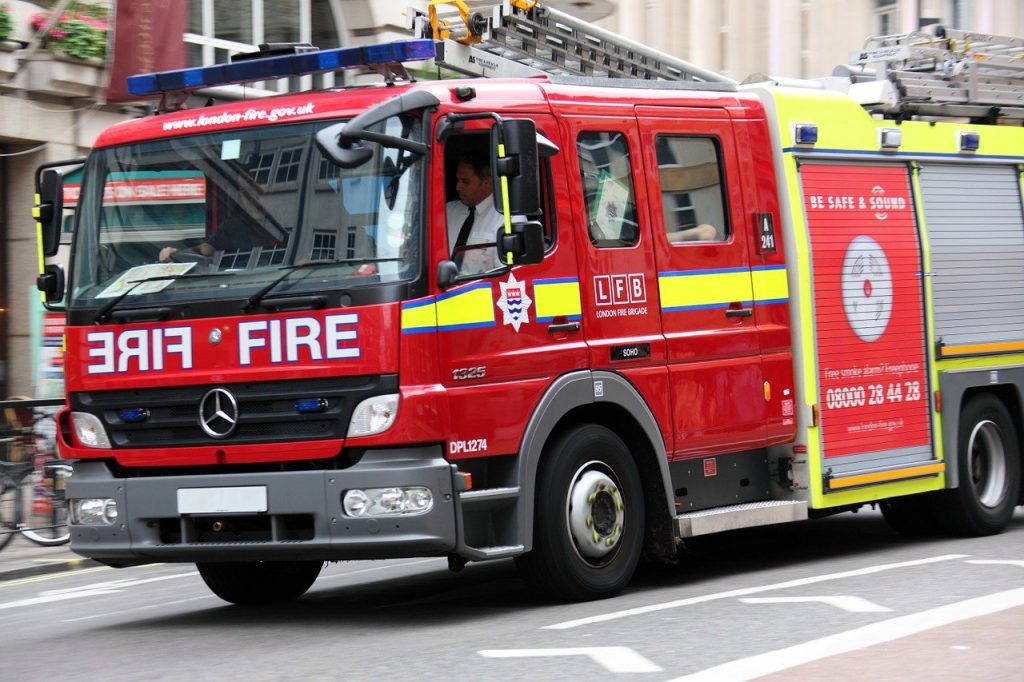 fire brigade - emergency vocabulary